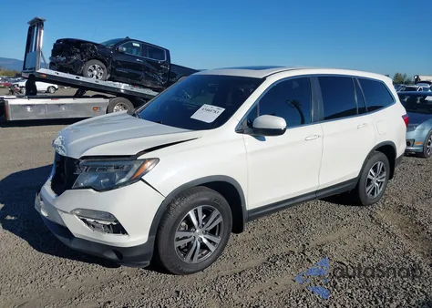 2017 Honda Pilot Ex-L из США, поврежденный, VIN 5FNYF6H52HB029968